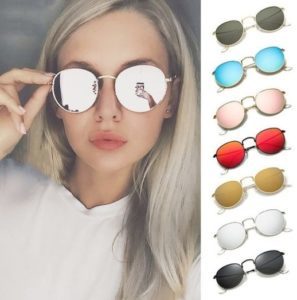 Женские круглые солнцезащитные очки цветные