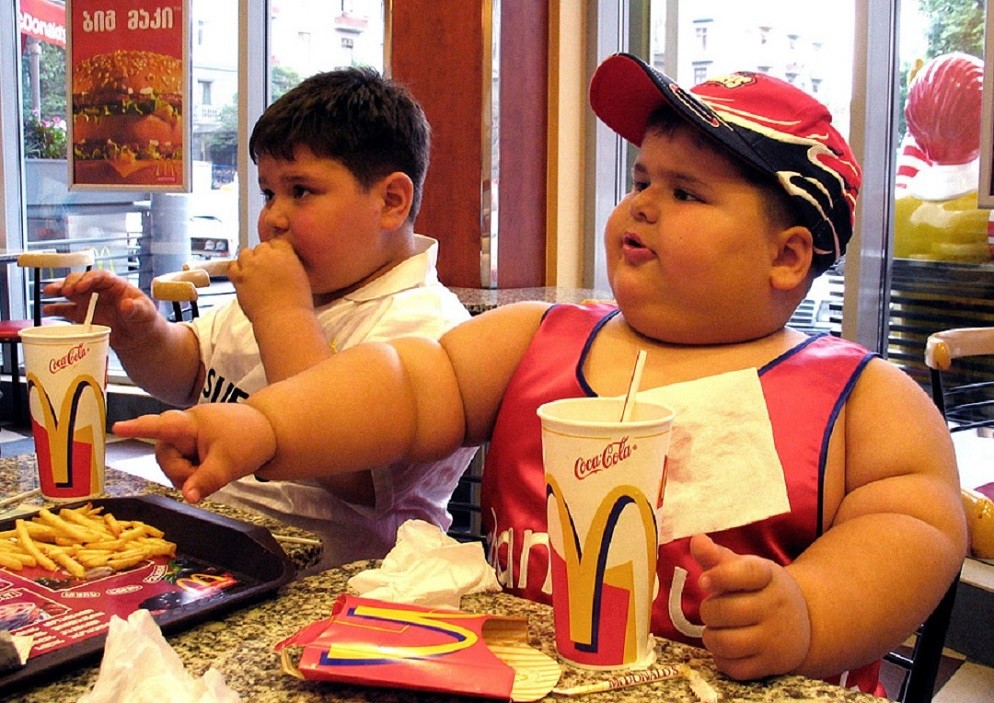 толстые американские дети