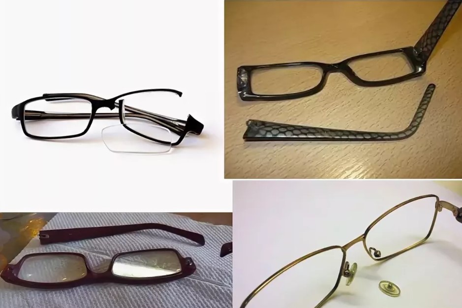 Как склеить очки из пластика? 2